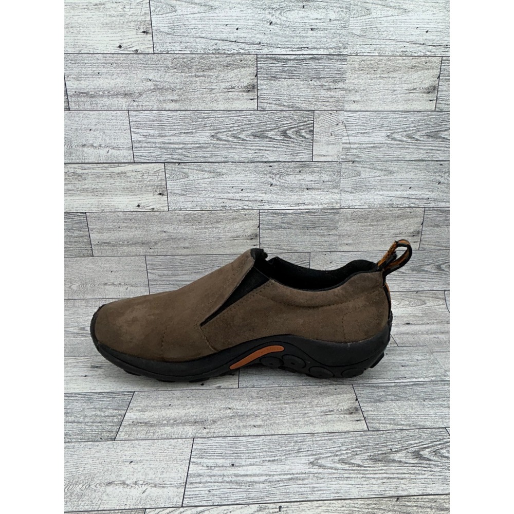 Merrell Jungle Moc Gunsmoke Brown Suede Slip On Shoes Mens 9.5 J60787 - Picture 6 of 16